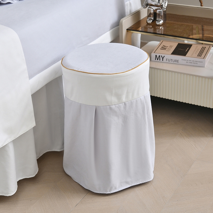 91家纺网 家纺一手货源 找家纺 莉人坊美容床罩批发 2025新款亲肤舒适汉锦棉美容床罩系列美容床罩-丽源 丽源-浅灰