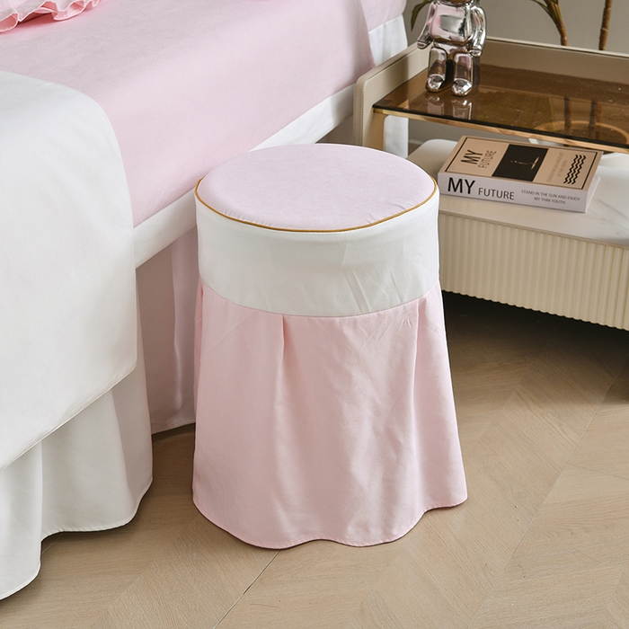 91家纺网 家纺一手货源 找家纺 莉人坊美容床罩批发 2025新款亲肤舒适汉锦棉美容床罩系列美容床罩-丽源 丽源-粉色