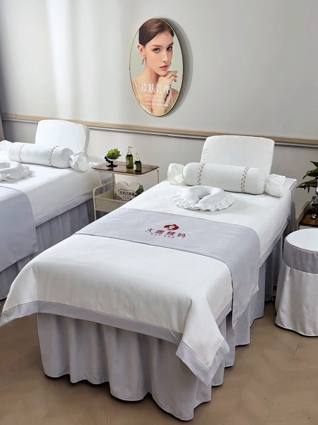 91家纺网 家纺一手货源 找家纺 （总）莉人坊美容床罩批发 2025新款亲肤舒适汉锦棉美容床罩系列美容床罩-丽源