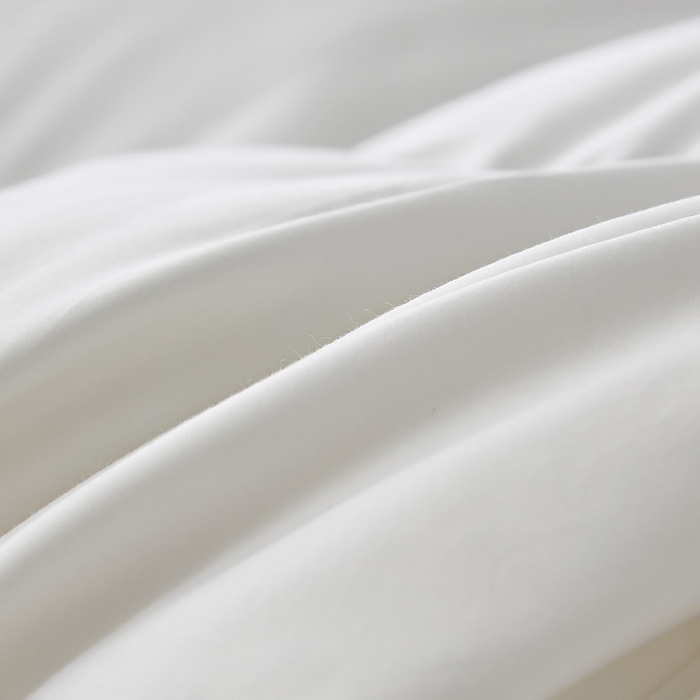 91家纺网 家纺一手货源 找家纺 美丽折家纺 2025新款云感零压羽丝绒被 白色