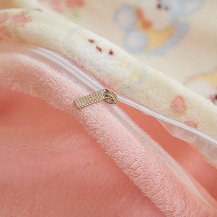 91家纺网 家纺一手货源 找家纺 斯卡诺家纺 2025新款热卖小清新牛奶绒四件套双面绒被套小红书同款 高西地