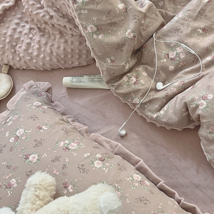 91家纺网 家纺一手货源 找家纺 （总）荣轩家居 2025新款秋冬必备新品棉加绒宝宝绒工艺款四件套（铺床版）