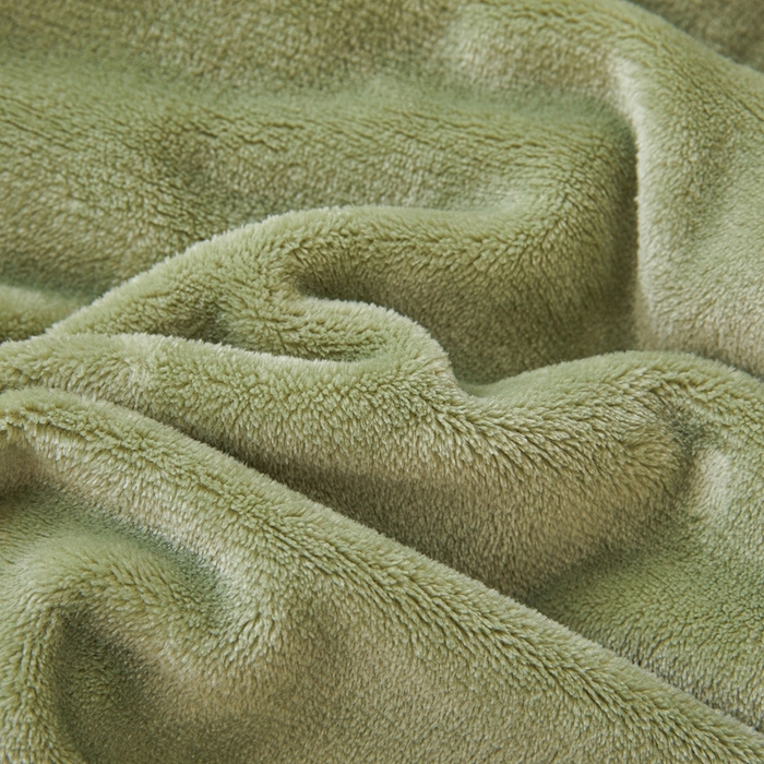91家纺网 家纺一手货源 找家纺 雅萱家纺 2024新款良品系列牛奶绒多功能毛毯盖毯 良品-抹茶绿