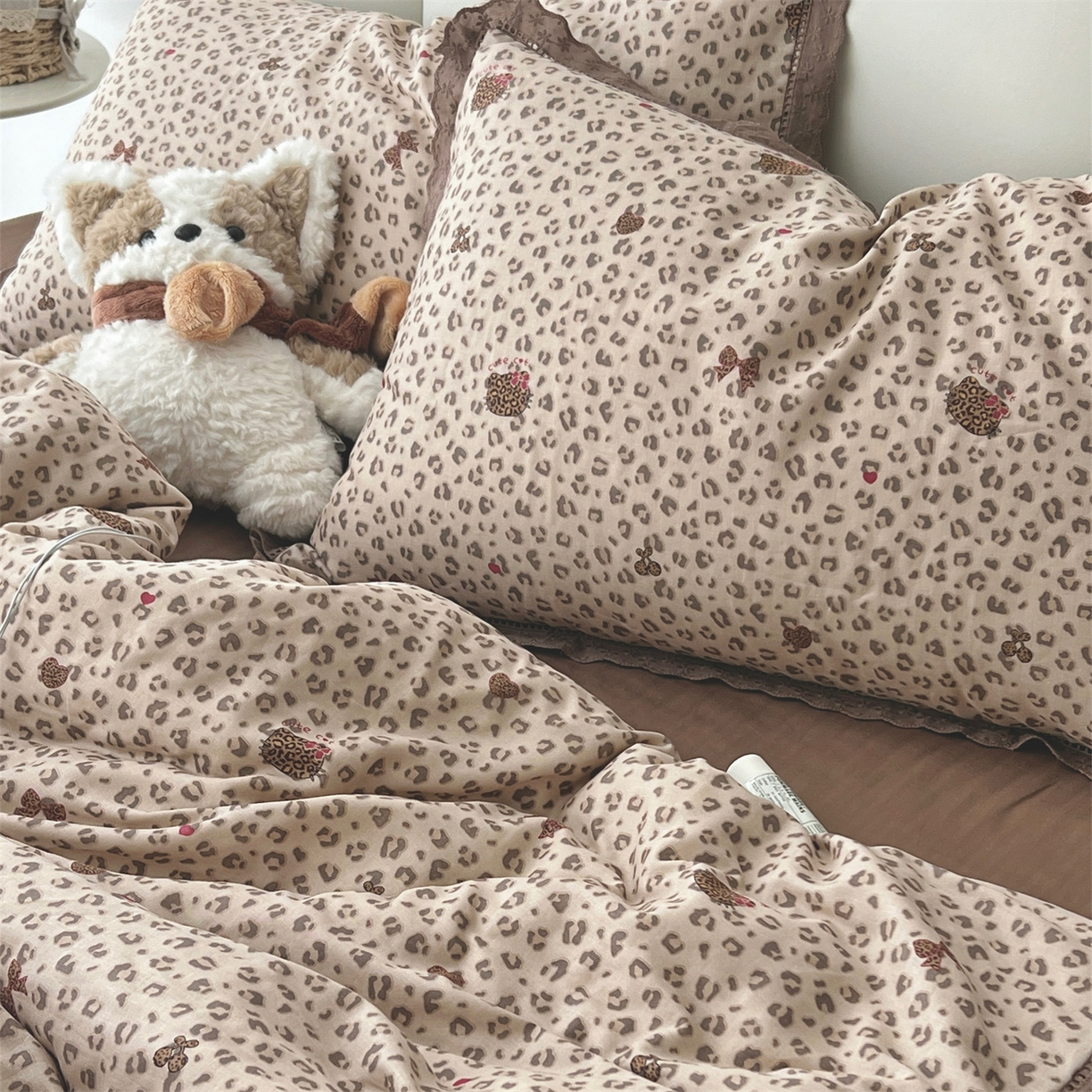 91家纺网 家纺一手货源 找家纺 （总）荣轩2025新款全棉双层纱镂空花边工艺款四件套（铺床版）