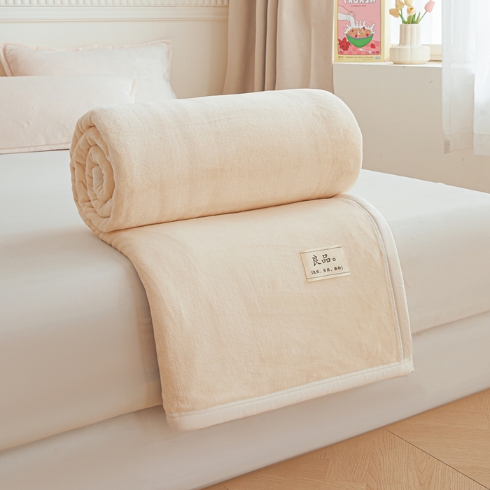 （总）雅萱家纺 2024新款良品系列牛奶绒多功能毛毯盖毯