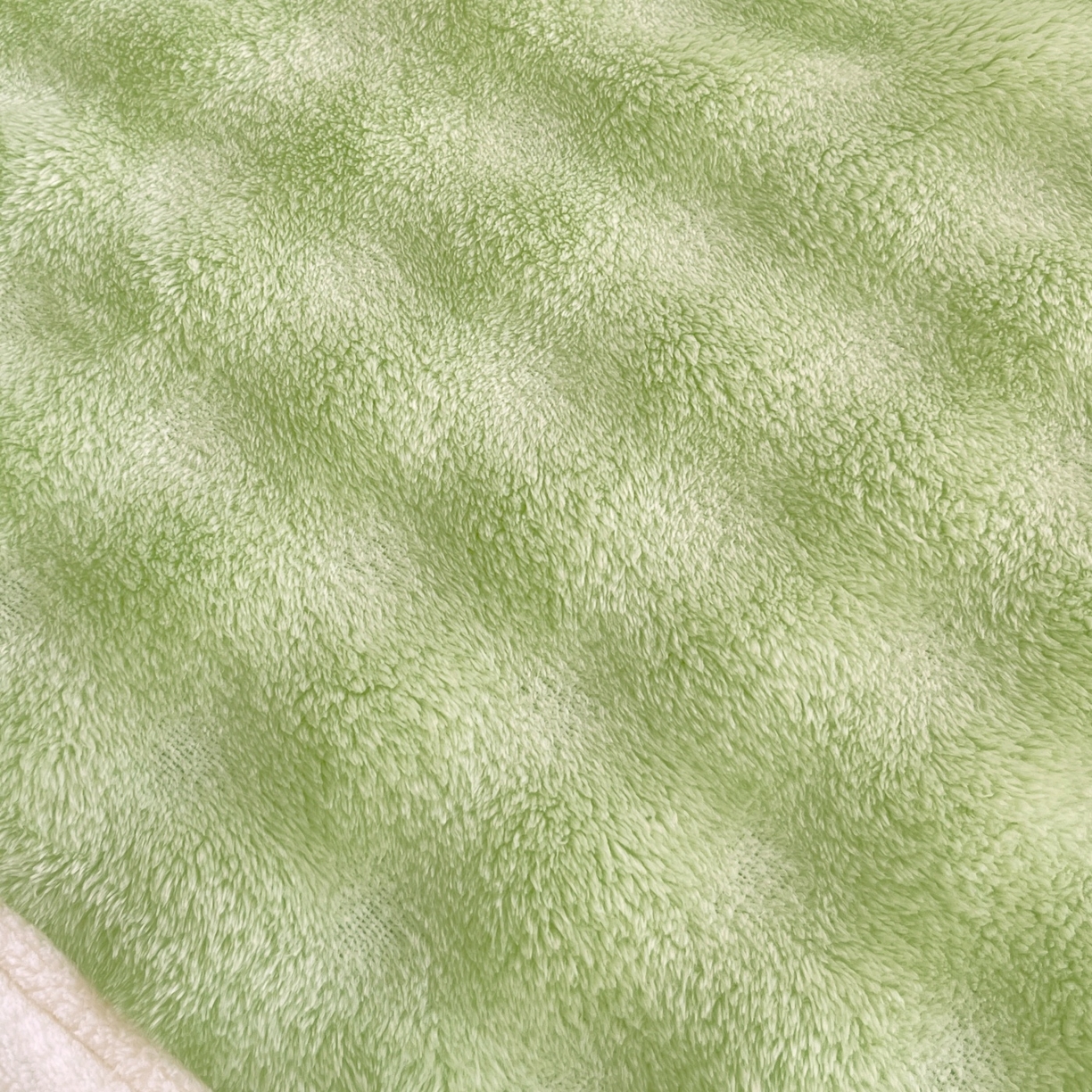 91家纺网 家纺一手货源 找家纺 雨彤家纺 2025新款泡泡牛奶绒单人枕巾 牛奶绒枕巾-抹茶绿 50*80cm（一只）