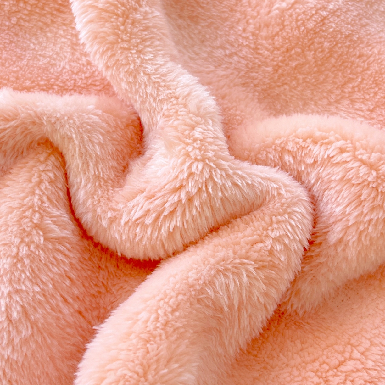 91家纺网 家纺一手货源 找家纺 雨彤家纺 2025新款泡泡牛奶绒单人枕巾 牛奶绒枕巾-樱花粉 50*125cm（适合1.2米枕头）