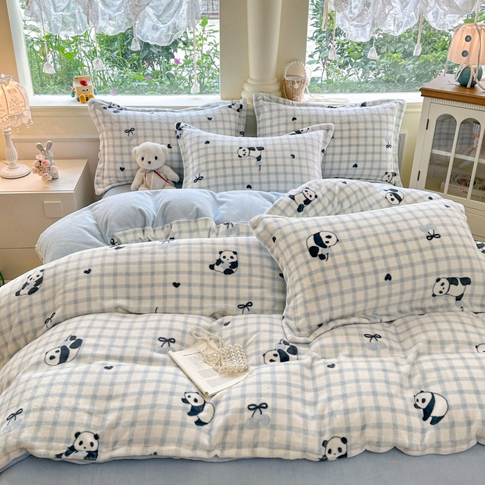 91家纺网 家纺一手货源 找家纺 （总）绵庭家纺 2025新款高克重牛奶绒被套单件单被套被套单品