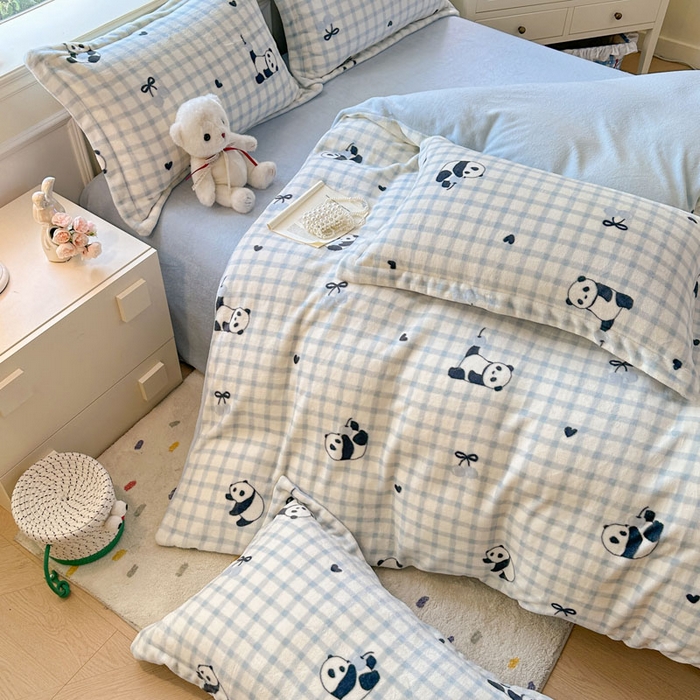 91家纺网 家纺一手货源 找家纺 （总）绵庭家纺 2025新款高克重牛奶绒被套单件单被套被套单品