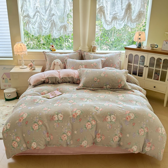 91家纺网 家纺一手货源 找家纺 （总）绵庭家纺 2025新款高克重牛奶绒被套单件单被套被套单品