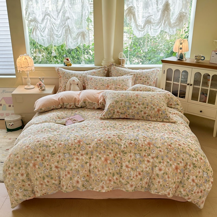 91家纺网 家纺一手货源 找家纺 （总）绵庭家纺 2025新款高克重牛奶绒被套单件单被套被套单品