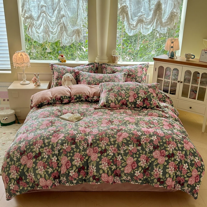 91家纺网 家纺一手货源 找家纺 （总）绵庭家纺 2025新款高克重牛奶绒被套单件单被套被套单品