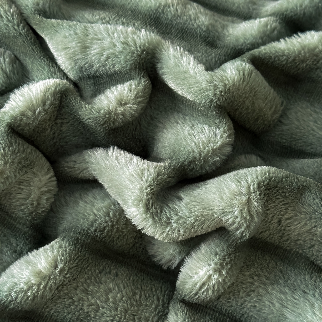 91家纺网 家纺一手货源 找家纺 乐窝家纺仓储 2025新款美拉德复古印花兔毛绒牛奶绒皮草绒床裙款四件套跨境外贸专供 优雅绿