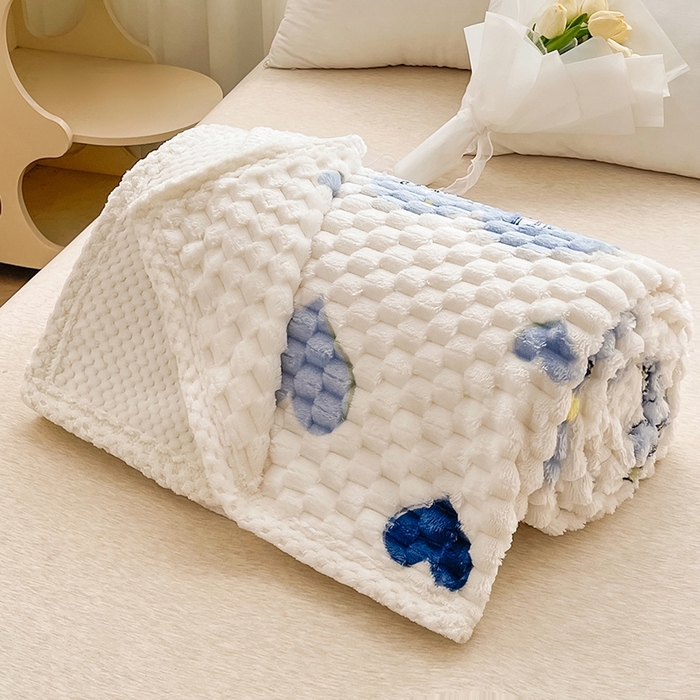 91家纺网 家纺一手货源 找家纺 （总）熙宴家纺 2025新款可拆卸冬被被套+被芯二合一可拆洗豆豆绒棉花被子被芯