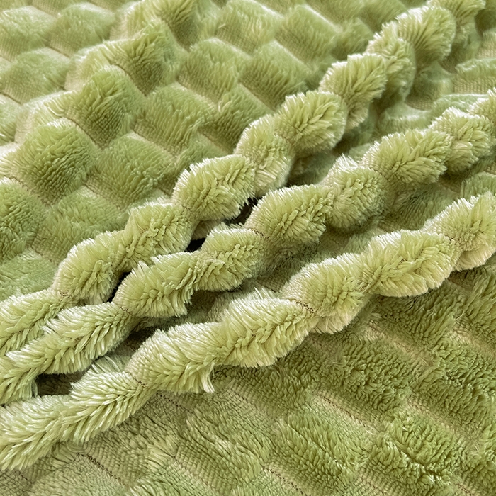 91家纺网 家纺一手货源 找家纺 熙宴家纺 2025新款可拆卸冬被被套+被芯二合一可拆洗豆豆绒棉花被子被芯 草绿