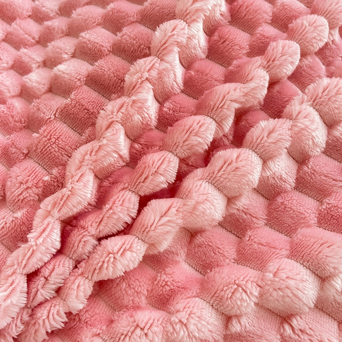 91家纺网 家纺一手货源 找家纺 熙宴家纺 2025新款可拆卸冬被被套+被芯二合一可拆洗豆豆绒棉花被子被芯 粉色