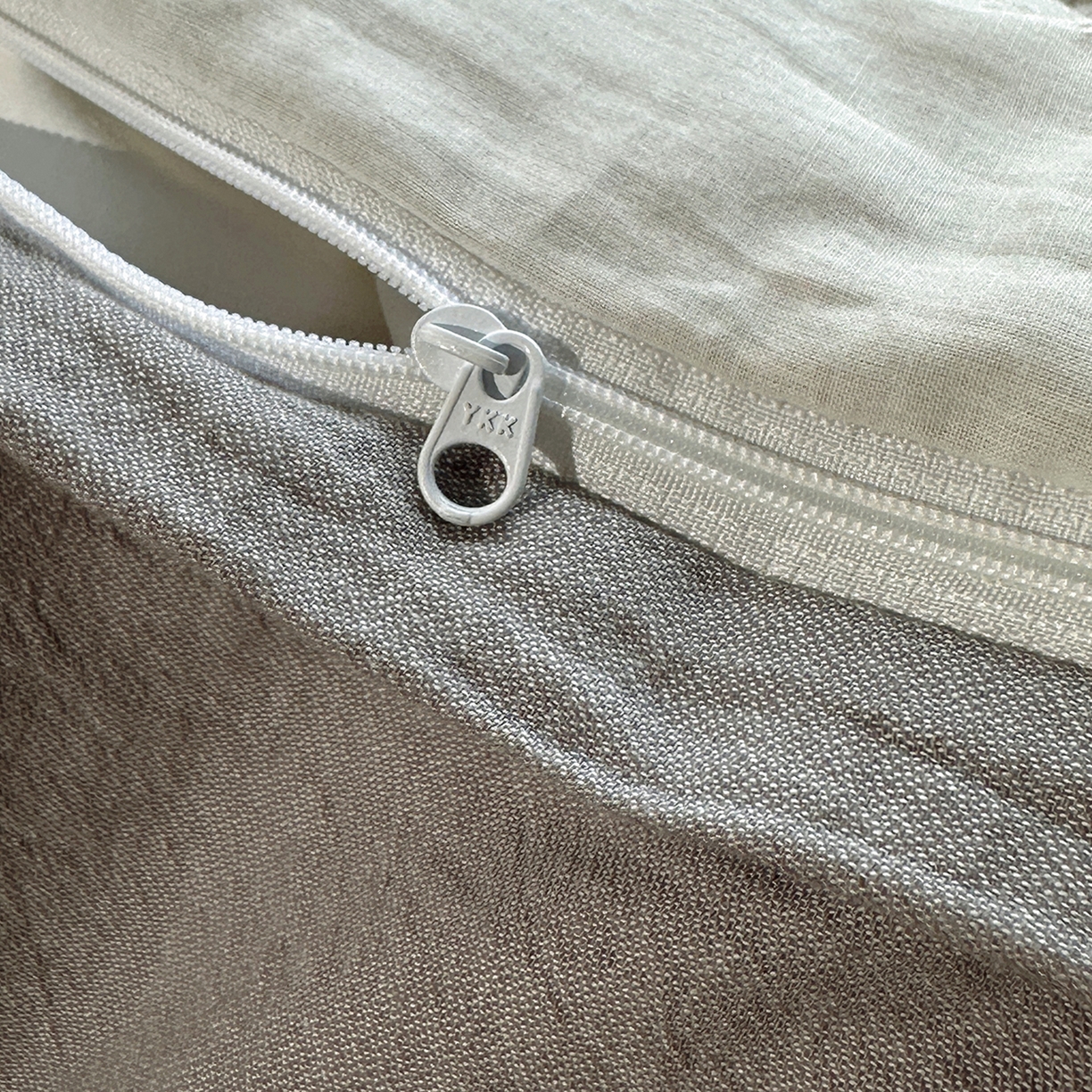 91家纺网 家纺一手货源 找家纺 水洗的故事（原有乐家） 2025新款全棉水洗色织提花大花边四件套 布兰妮-灰