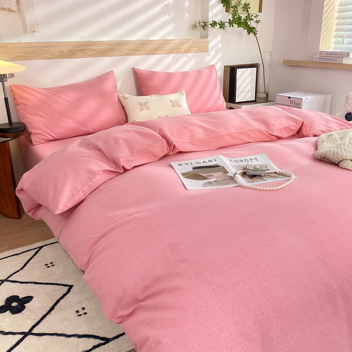 91家纺网 家纺一手货源 找家纺 （总）玉元坊 2025新款混纺非全棉加厚磨毛单被套