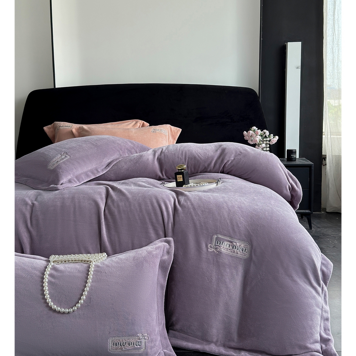 91家纺网 家纺一手货源 找家纺 （总）2025新款牛奶绒四件套-缪小姐