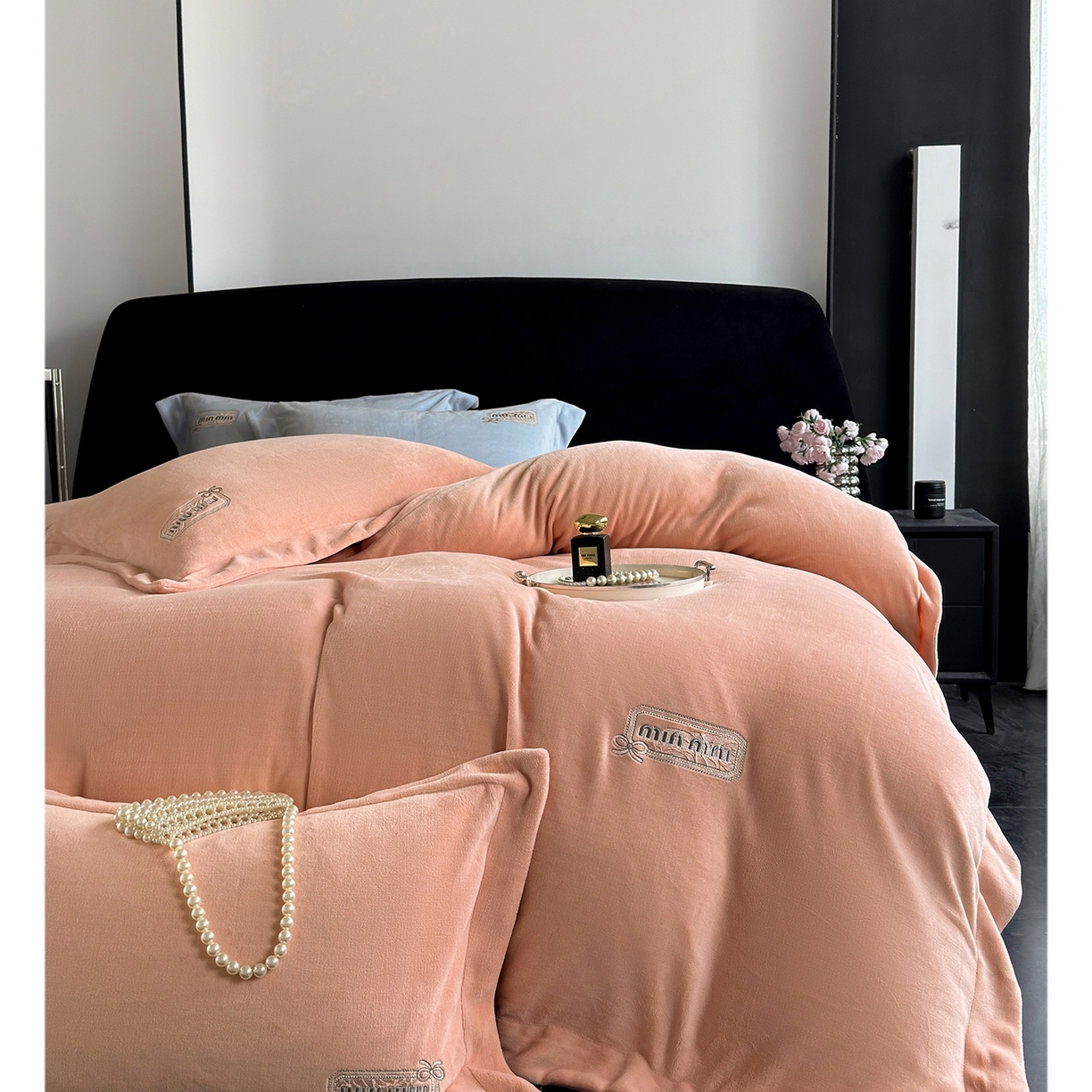 91家纺网 家纺一手货源 找家纺 （总）2025新款牛奶绒四件套-缪小姐