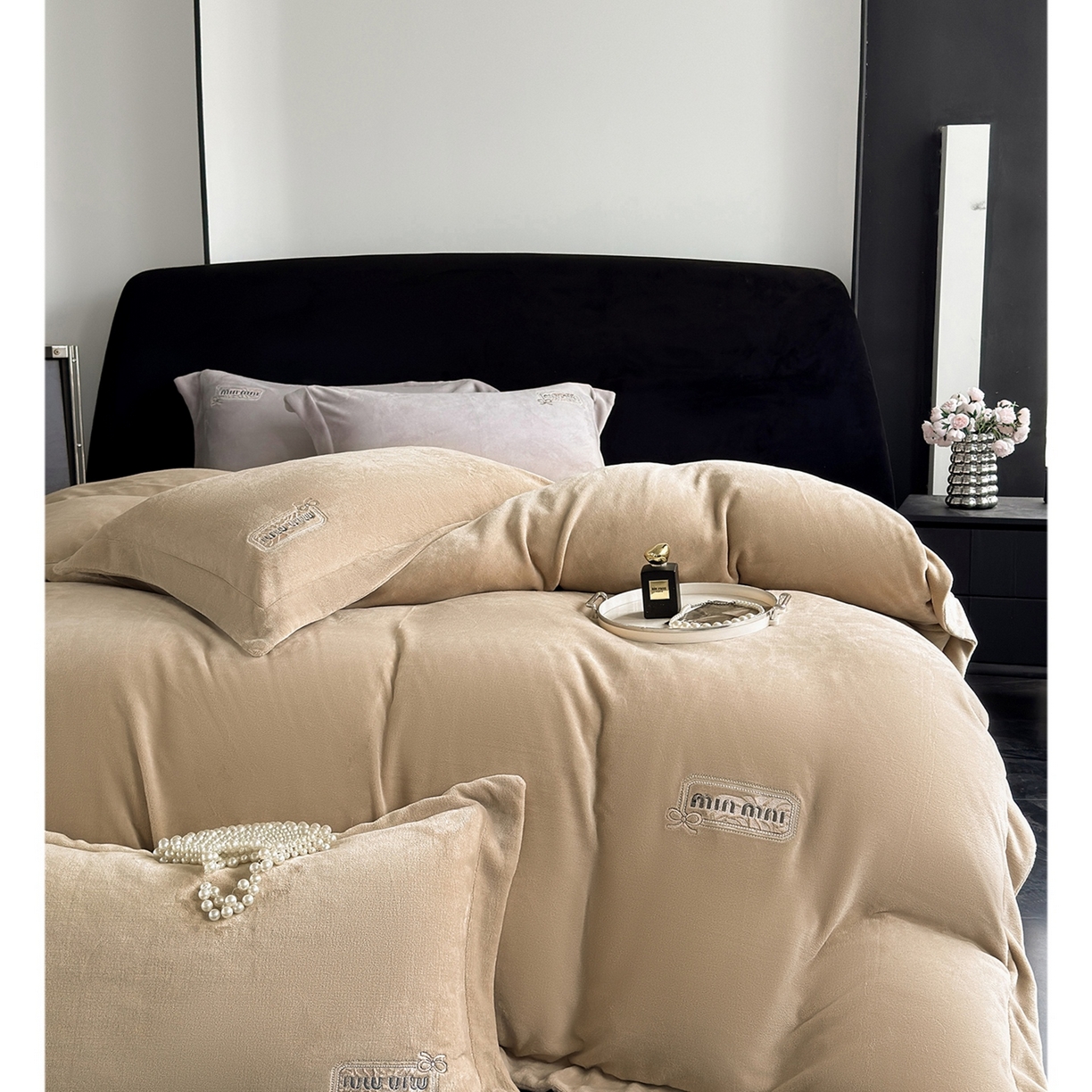 91家纺网 家纺一手货源 找家纺 （总）2025新款牛奶绒四件套-缪小姐