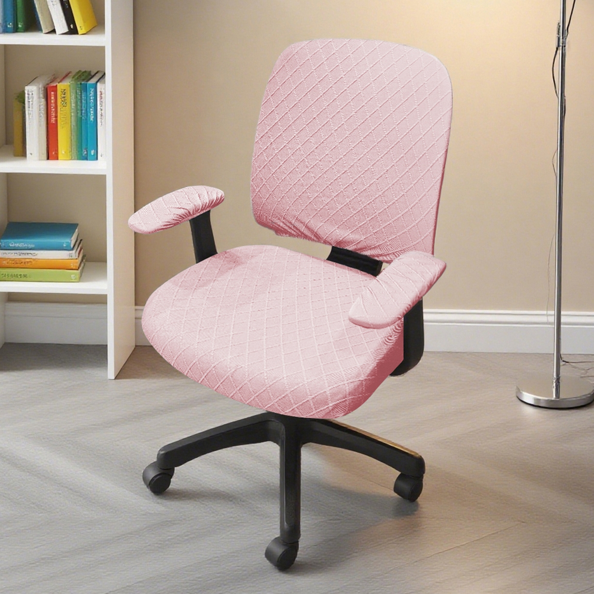 91家纺网 家纺一手货源 找家纺 （总）壹零特色家纺 2025新款菱形格分体椅子套