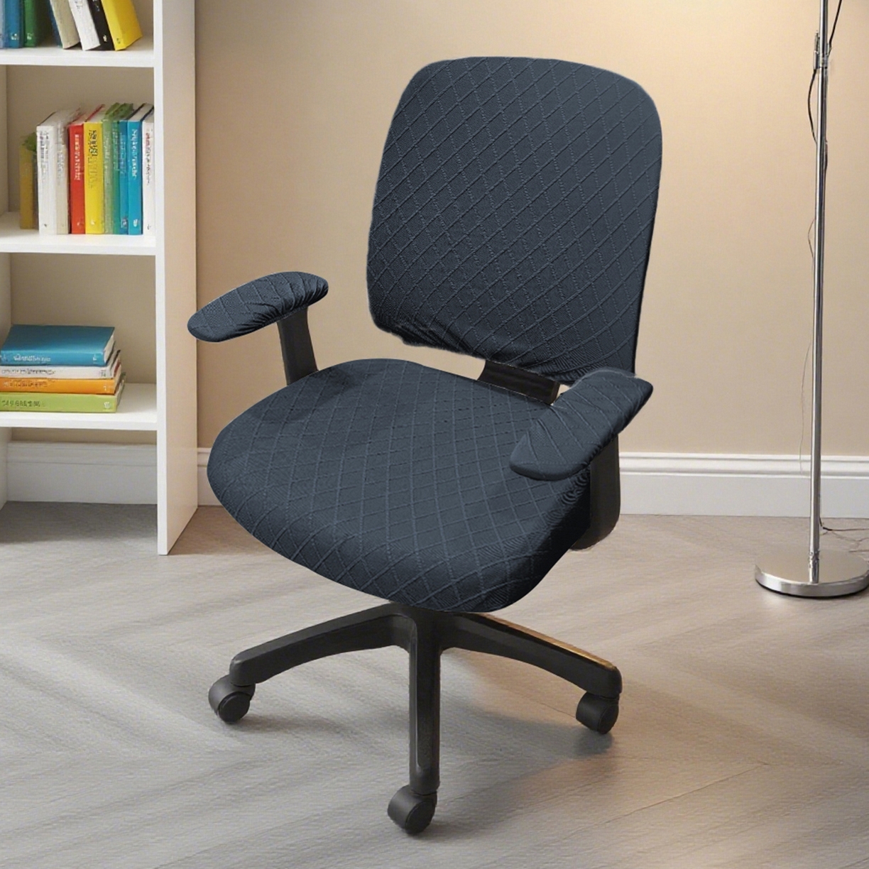 91家纺网 家纺一手货源 找家纺 （总）壹零特色家纺 2025新款菱形格分体椅子套