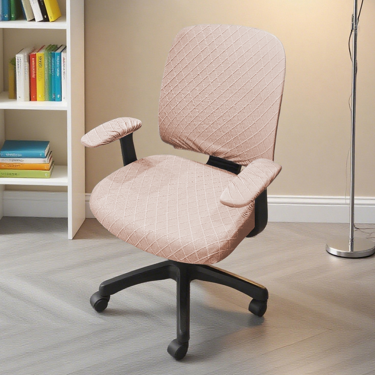 91家纺网 家纺一手货源 找家纺 （总）壹零特色家纺 2025新款菱形格分体椅子套