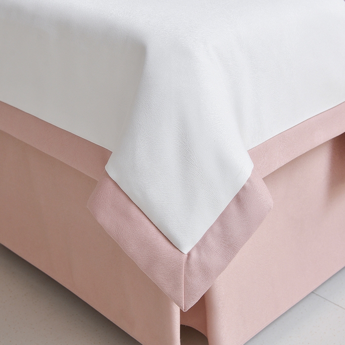 91家纺网 家纺一手货源 找家纺 莉人坊美容床罩批发 2025新款高精密美容床罩四件套-春妍 春妍粉色