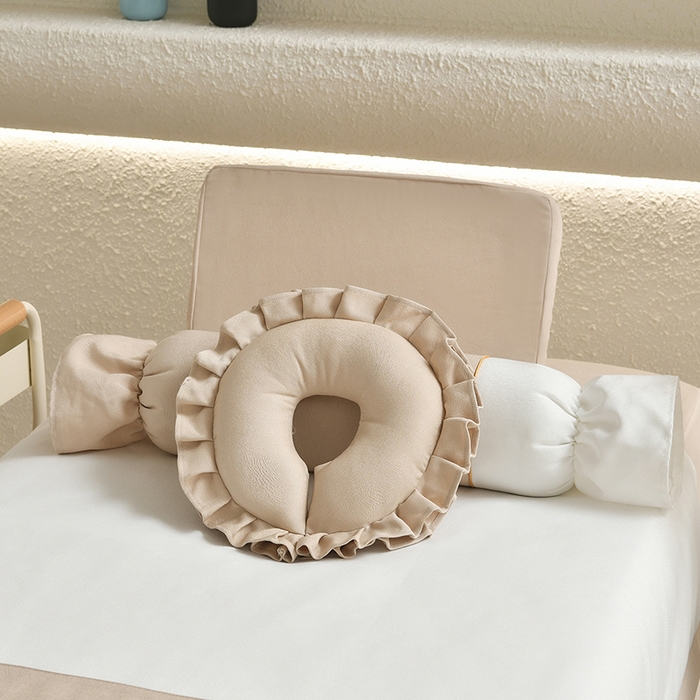 91家纺网 家纺一手货源 找家纺 莉人坊美容床罩批发 2025新款高精密美容床罩四件套-春妍 春妍奶黄