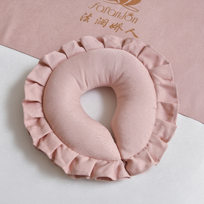 91家纺网 家纺一手货源 找家纺 莉人坊美容床罩批发 2025新款高精密美容床罩四件套-春妍 春妍粉色