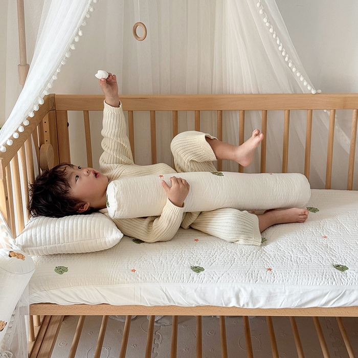 91家纺网 家纺一手货源 找家纺 荷马之梦 2025新款A类纯棉水洗棉大豆纤维夹棉绗缝儿童床笠-淳真系列 淳真-星星龙