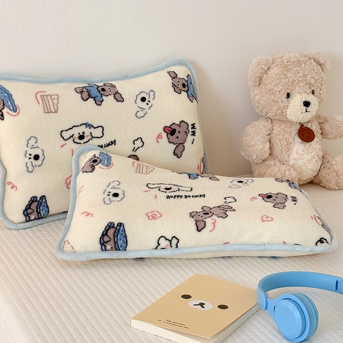 91家纺网 家纺一手货源 找家纺 （总）嗨生活 2025新款雪梨绒枕套枕芯儿童枕套枕芯幼儿园枕套枕芯