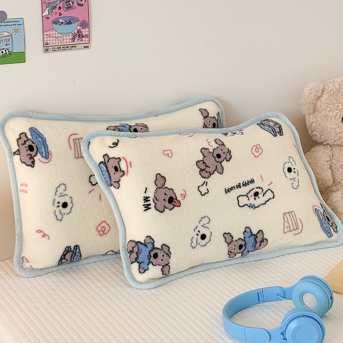 91家纺网 家纺一手货源 找家纺 （总）嗨生活 2025新款雪梨绒枕套枕芯儿童枕套枕芯幼儿园枕套枕芯