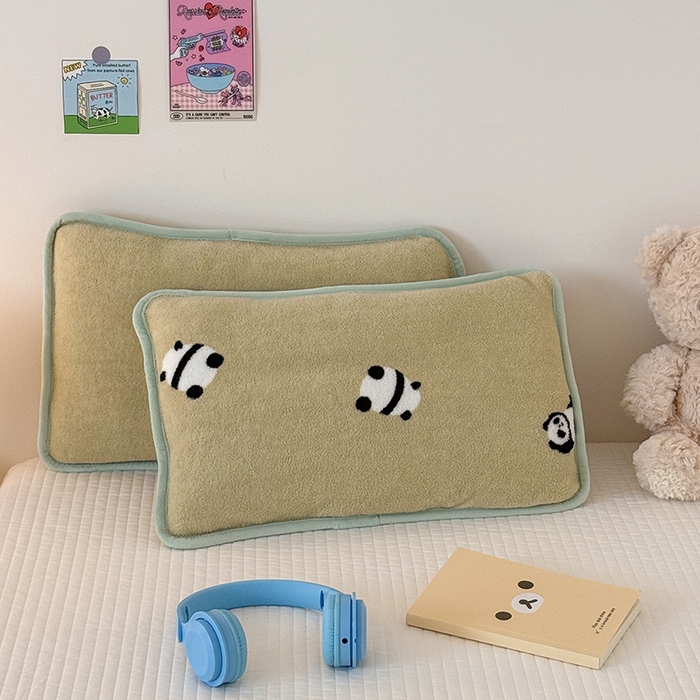 91家纺网 家纺一手货源 找家纺 （总）嗨生活 2025新款雪梨绒枕套枕芯儿童枕套枕芯幼儿园枕套枕芯