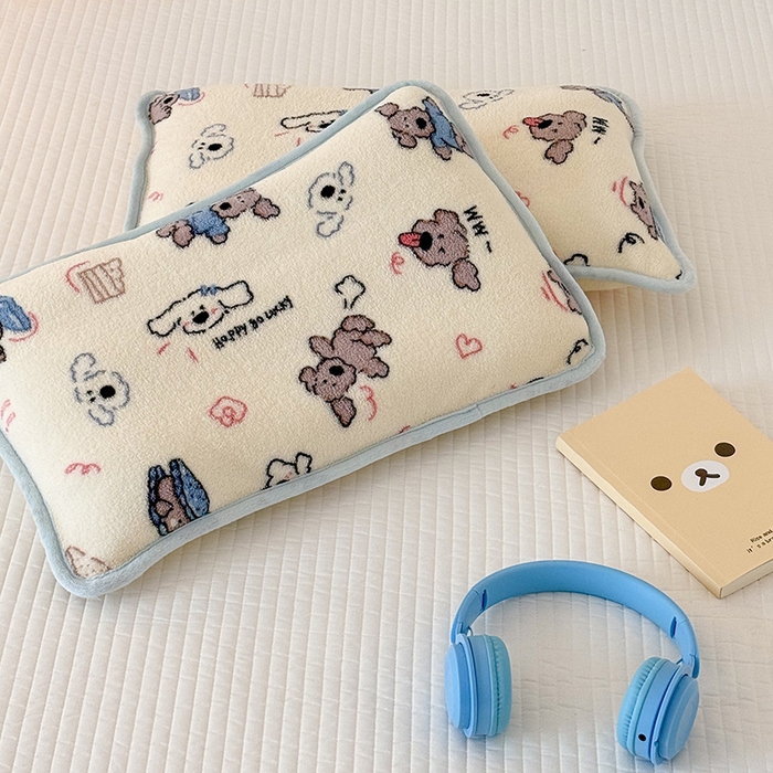 91家纺网 家纺一手货源 找家纺 （总）嗨生活 2025新款雪梨绒枕套枕芯儿童枕套枕芯幼儿园枕套枕芯