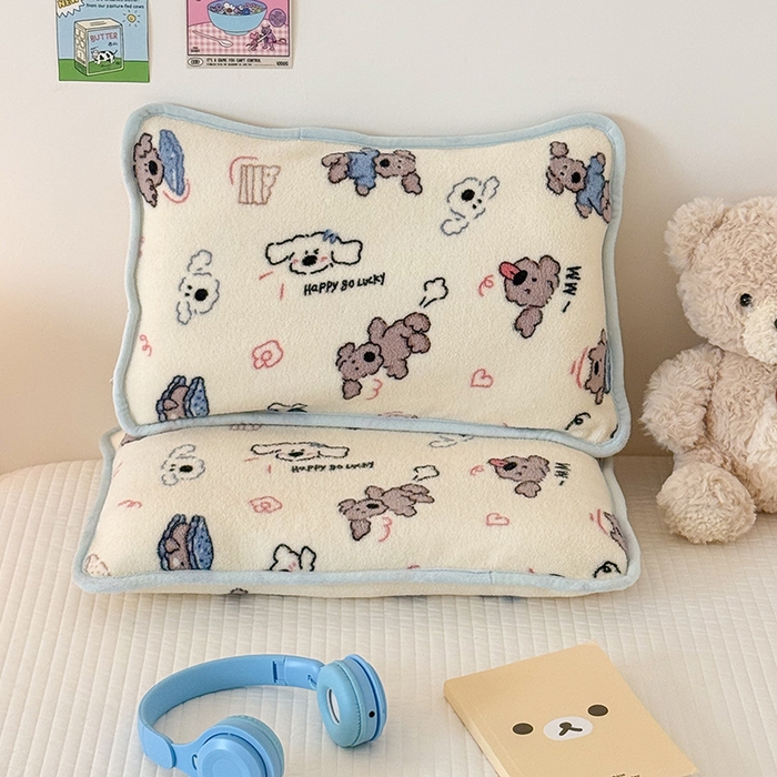 91家纺网 家纺一手货源 找家纺 （总）嗨生活 2025新款雪梨绒枕套枕芯儿童枕套枕芯幼儿园枕套枕芯