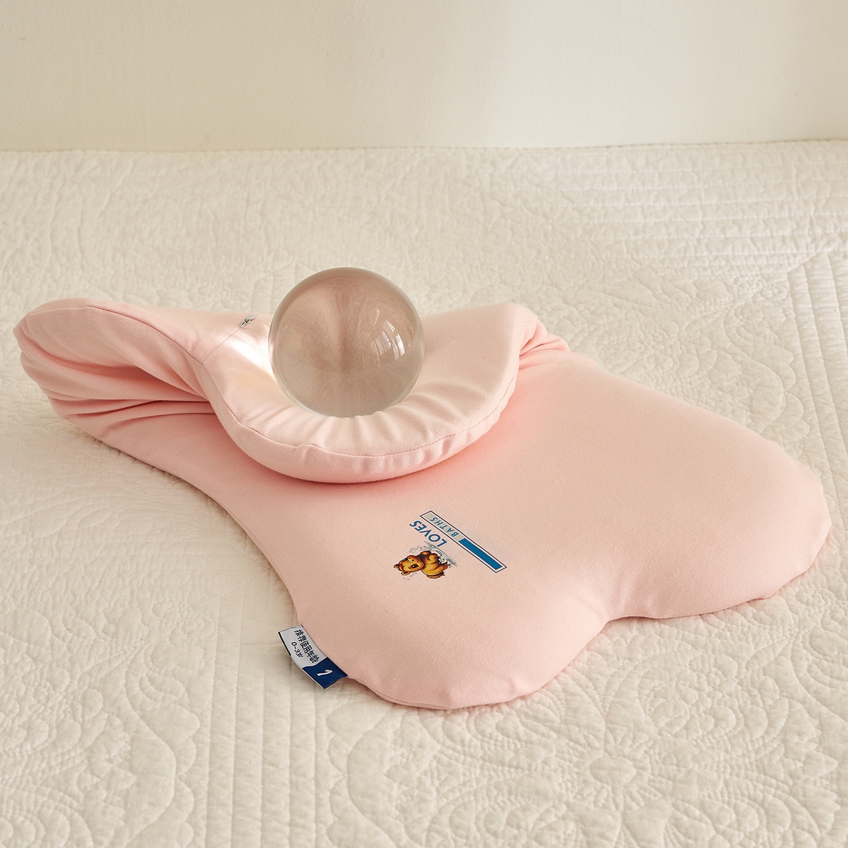 91家纺网 家纺一手货源 找家纺 乐可 2025新款蝶形儿童硅胶枕婴童学生枕头枕芯 蝶形儿童硅胶枕-粉-G2 35*55*6cm/只