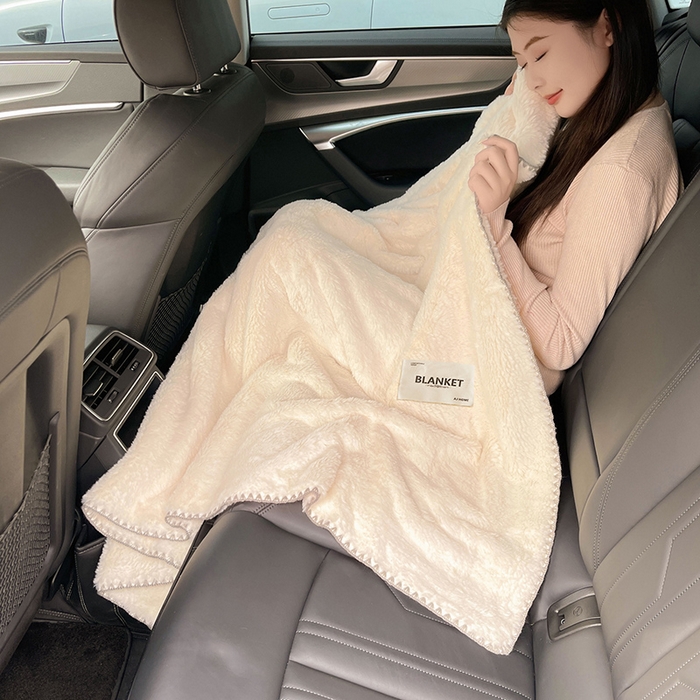 91家纺网 家纺一手货源 找家纺 （总）艾佳 2025新款A类四季毯高端加厚多功能双面仿皮草仿大兔绒毛毯毯子