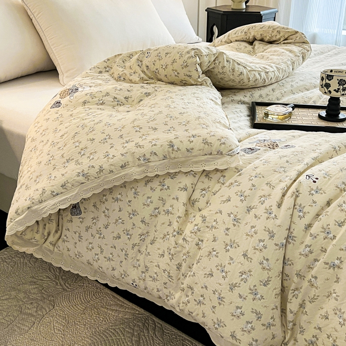 91家纺网 家纺一手货源 找家纺 （总）曲之慕 2025新款云朵棉软糯柔软舒适秋冬被被子被芯