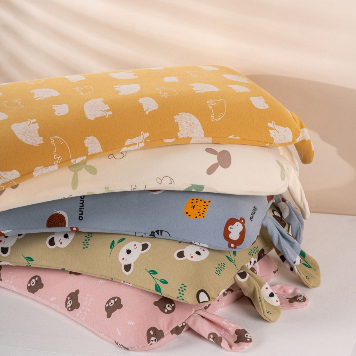 91家纺网 家纺一手货源 找家纺 （总）芯奇想 2025新款全棉卡通儿童枕聚氨酯慢回弹枕芯枕头