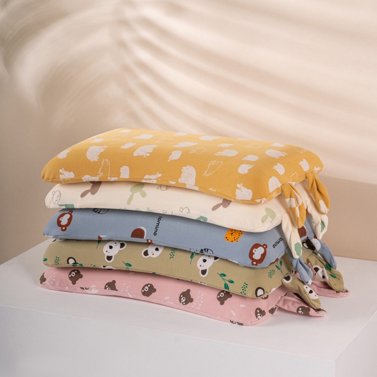 91家纺网 家纺一手货源 找家纺 （总）芯奇想 2025新款全棉卡通儿童枕聚氨酯慢回弹枕芯枕头