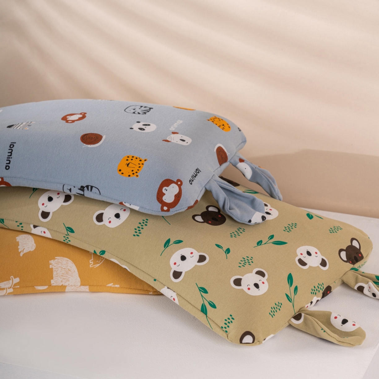 91家纺网 家纺一手货源 找家纺 （总）芯奇想 2025新款全棉卡通儿童枕聚氨酯慢回弹枕芯枕头