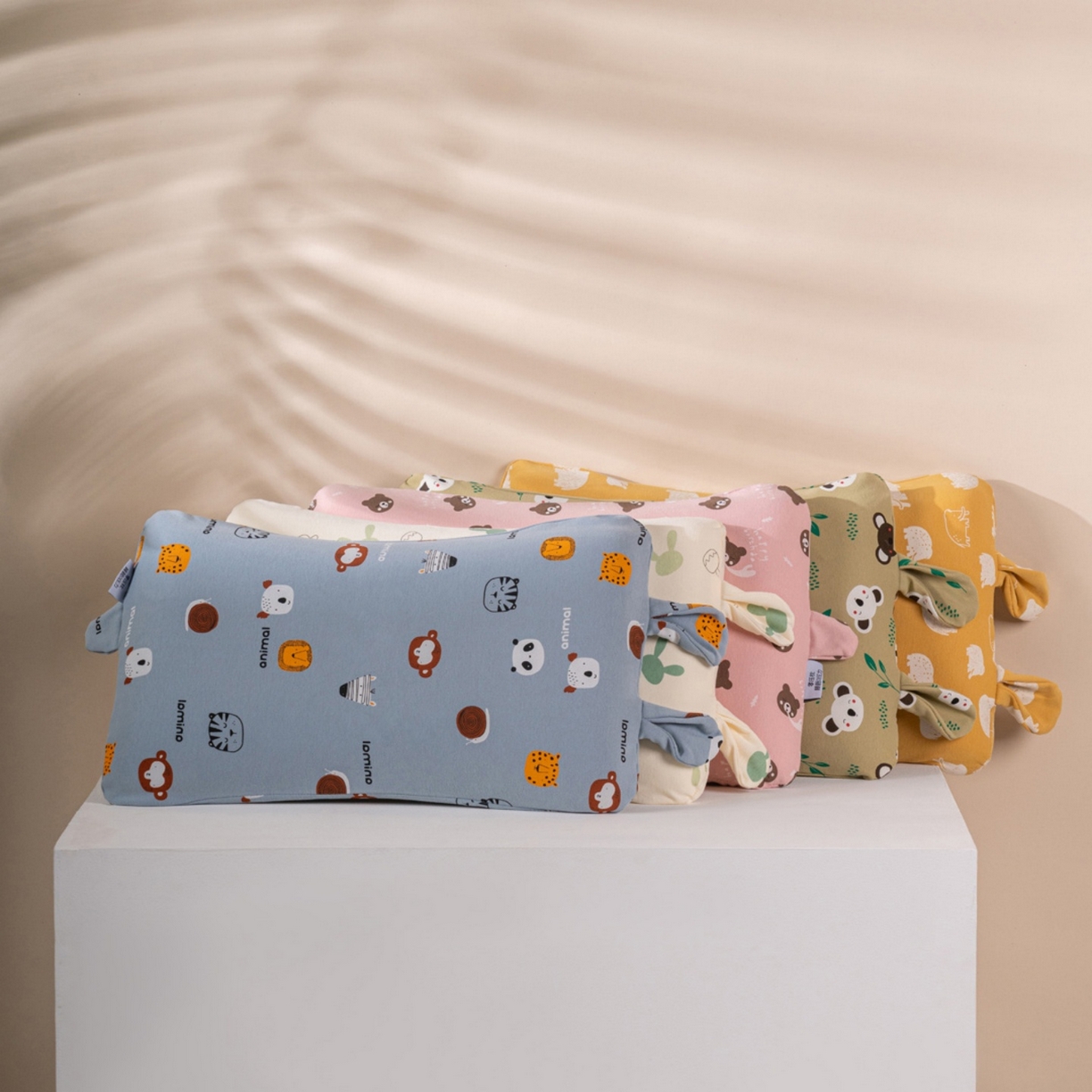 91家纺网 家纺一手货源 找家纺 芯奇想 2025新款全棉卡通儿童枕聚氨酯慢回弹枕芯枕头 组合图仅做展示不可下单