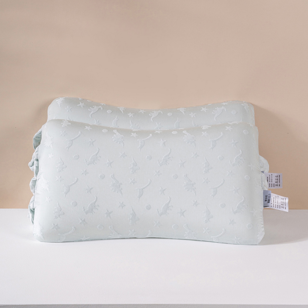 91家纺网 家纺一手货源 找家纺 芯奇想 2025新款学生枕头安睡枕聚氨酯枕芯宝宝护颈椎儿童生物基记忆棉学生低枕芯 灰色