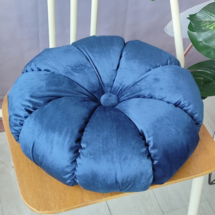 李帅家居 2025新款荷兰绒花瓣多瓣南瓜抱枕坐垫 南瓜普兰