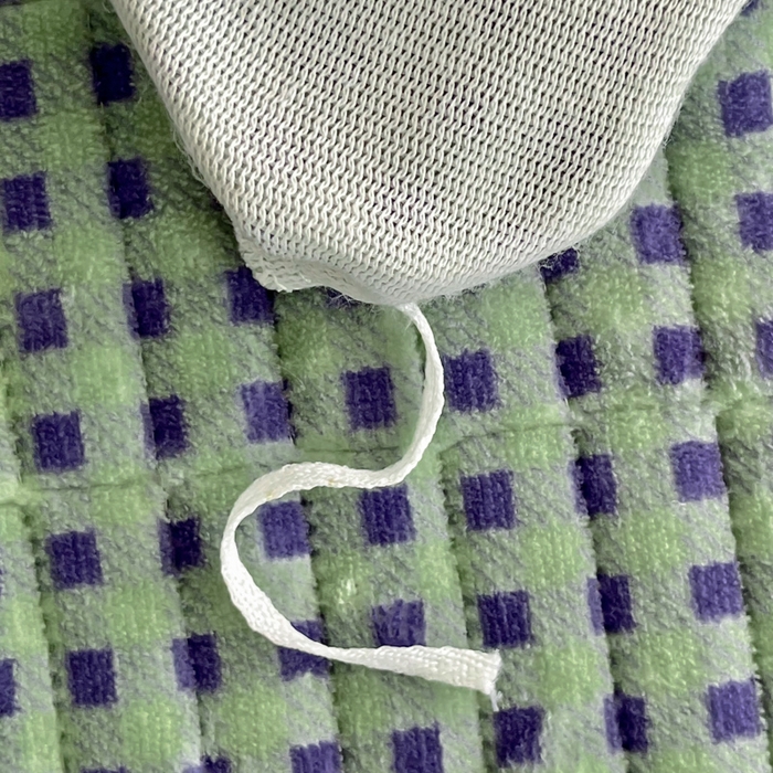 91家纺网 家纺一手货源 找家纺 尚美 2025爆款格子系列印加绣牛奶绒床盖四件套 兰格猫咪