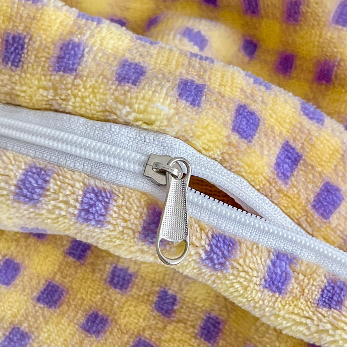 91家纺网 家纺一手货源 找家纺 尚美 2025爆款格子系列印加绣牛奶绒床盖四件套 格格公主