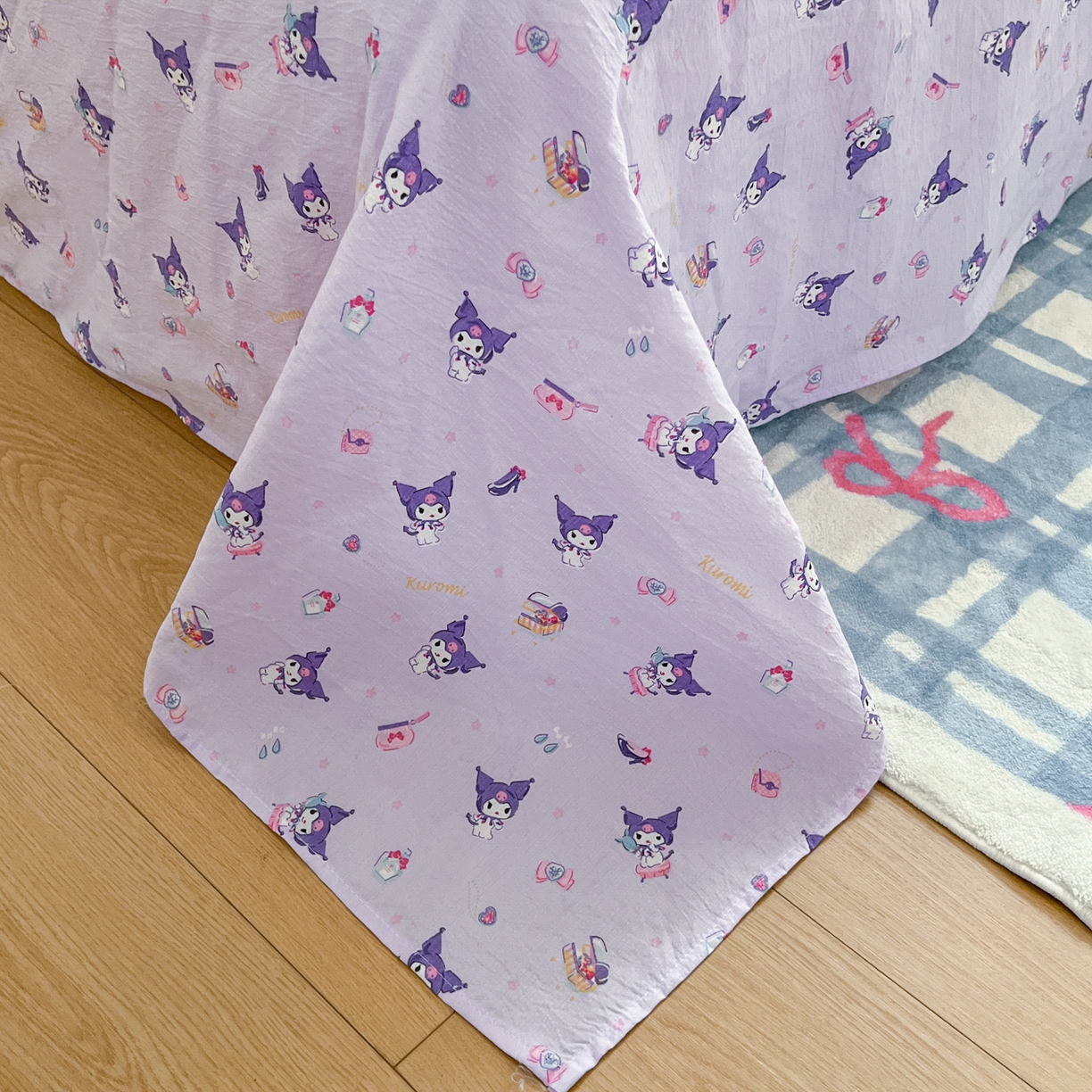 91家纺网 家纺一手货源 找家纺 （总）童颜 2025新款三丽鸥正版授权云感木棉a类毛巾绣四件套