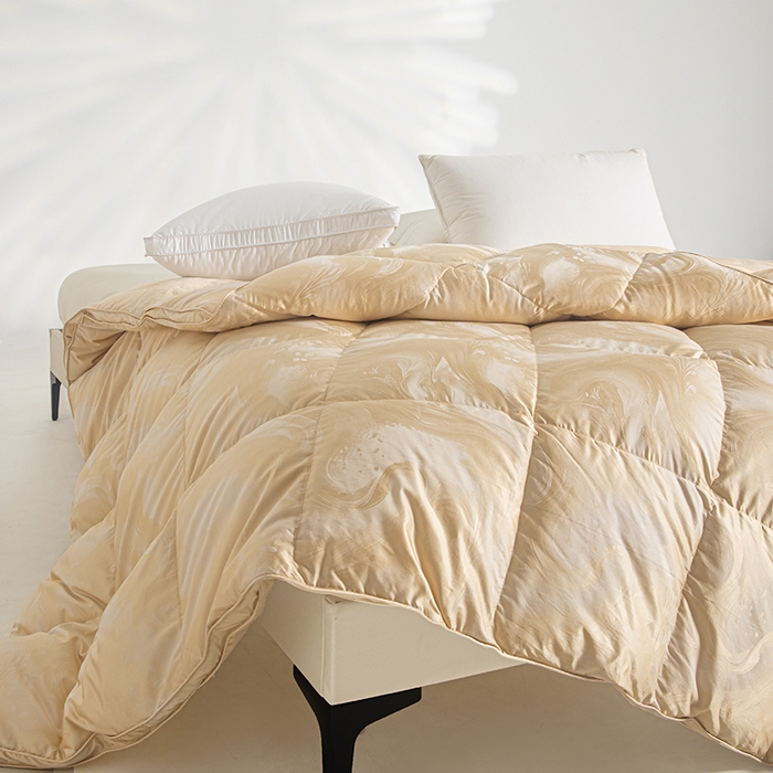 91家纺网 家纺一手货源 找家纺 （总）华盛羽绒被壳 2025新款高端贡缎提花单层羽绒被壳